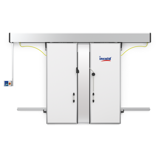 Isothermal Sliding Door, 2 Leaves, Cold Room