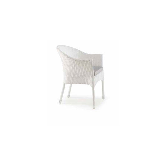 Grattoni Stackable Outdoor Armchair Gs 912, Aluminium, Ecowicker