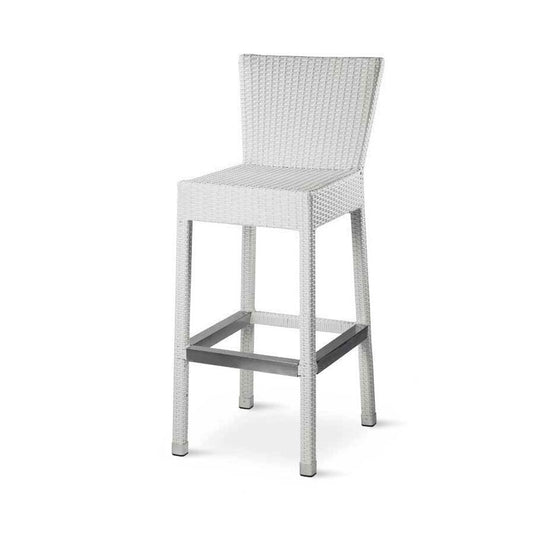 Grattoni Bar Chair with Backrest Gs 921, Aluminum, Plastic Seat
