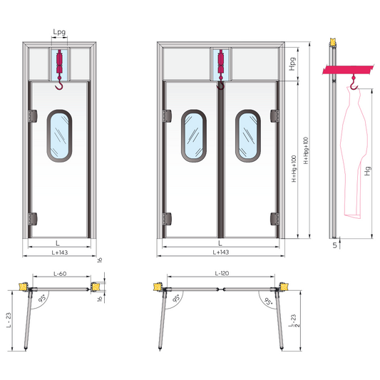 Swinging Door