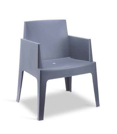 Grattoni Stackable Armchair Gs 1015, Plastic, Outdoor-Suitable