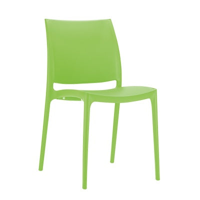 Contral Maya Stackable Chair, Polypropylene, Outdoor