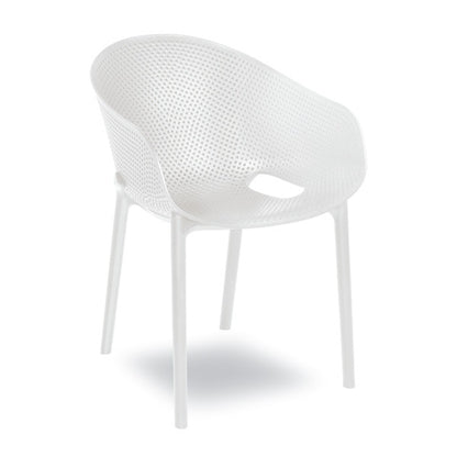 Sunny Stackable Armchair, Polypropylene, Indoor/Outdoor