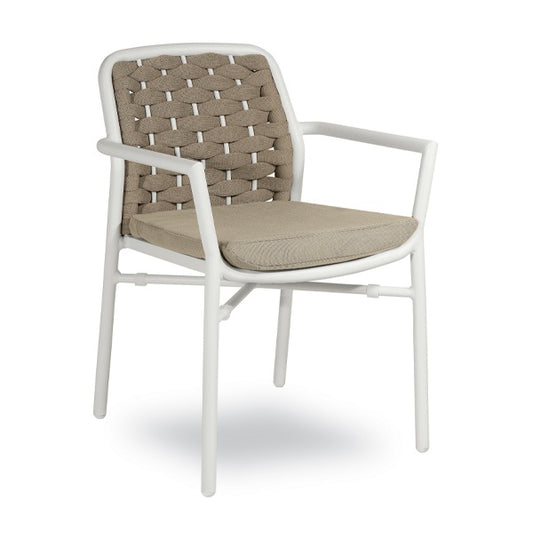 Flora Armchair, Aluminum, Indoor/Outdoor