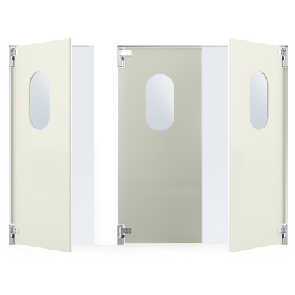Traffic Swinging Door, PP, 20 mm, RAL 7032