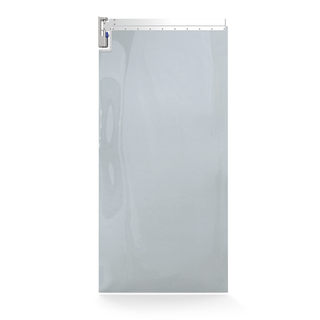 Visioflex Flexible PVC Curtain Door, Post-Free