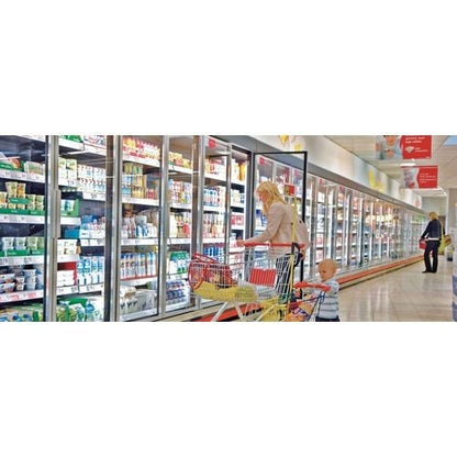 All-Glass Sliding Door System, -25/+2°C, Up To 65% Energy Saving