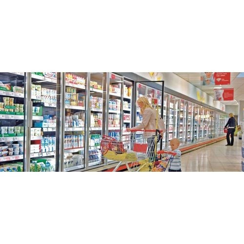 All-Glass Sliding Door System, -25/+2°C, Up To 65% Energy Saving