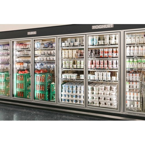 Freezer Cabinet Swing Glass Door, Triple Glazed, 0 kW