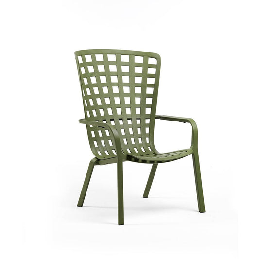 Nardi Reclining Armchair Folio, Outdoor, Stackable