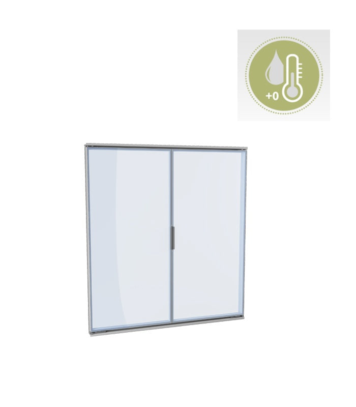 Hinged Glass Door System for Refrigerated Cabinets, NT
