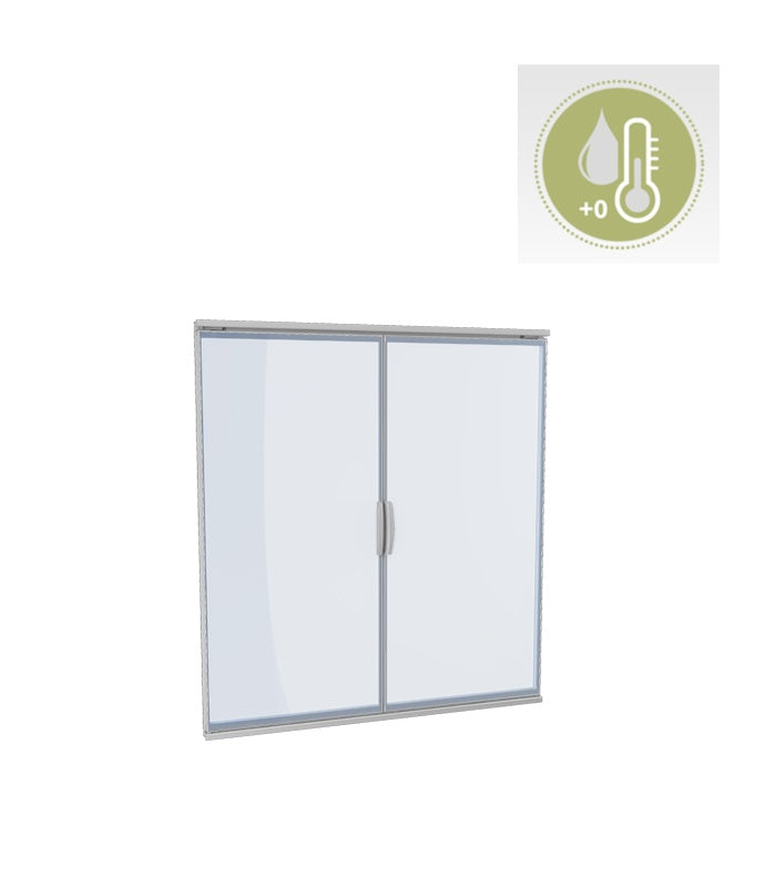 Hinged Glass Door for Refrigerated Cabinet, Framed