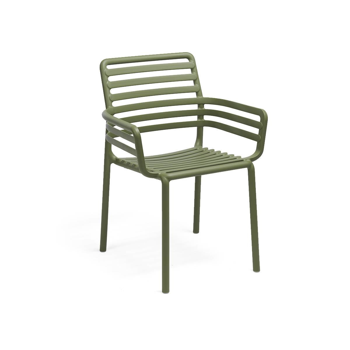 Doga Outdoor Armchair, Monobloc, Stackable