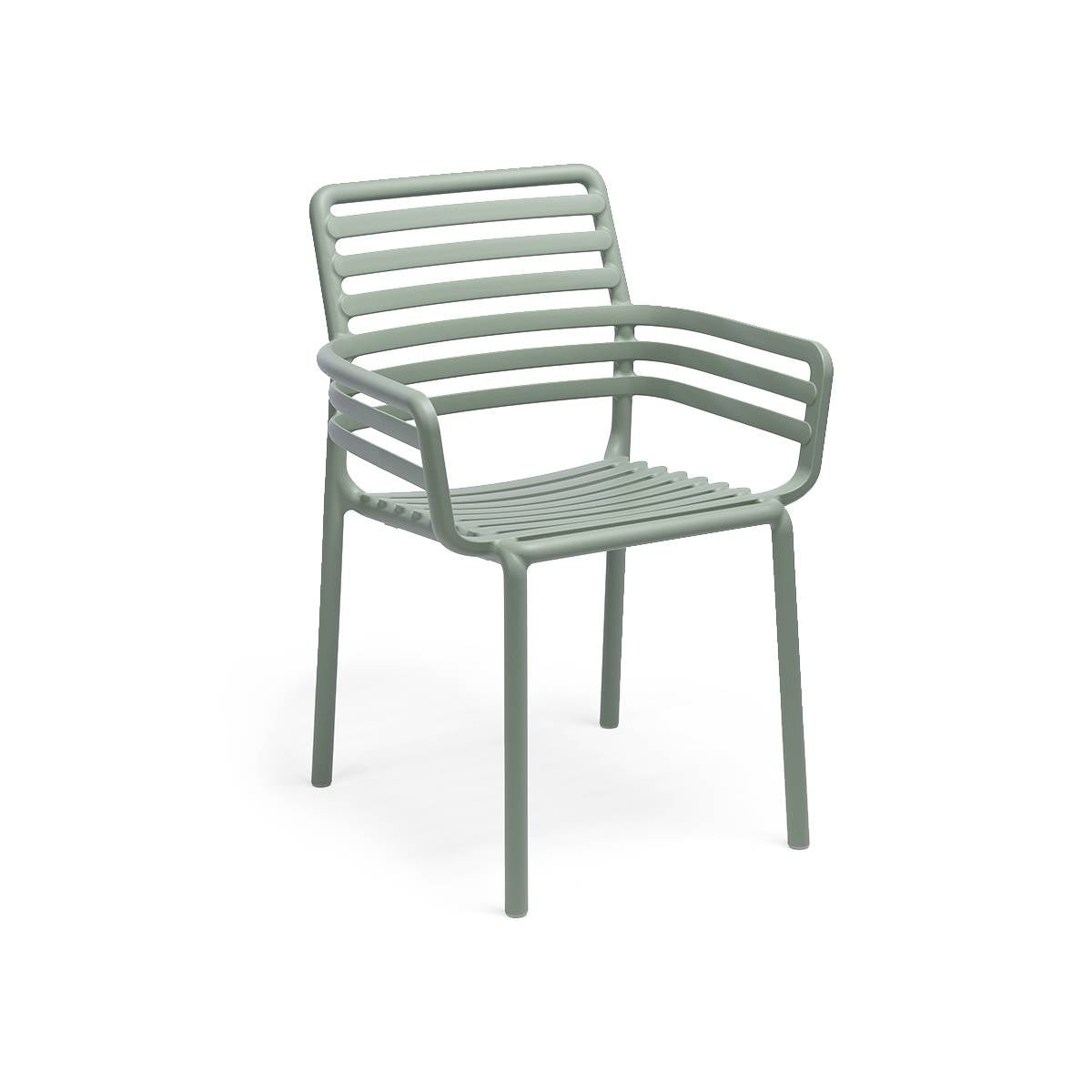 Doga Outdoor Armchair, Monobloc, Stackable