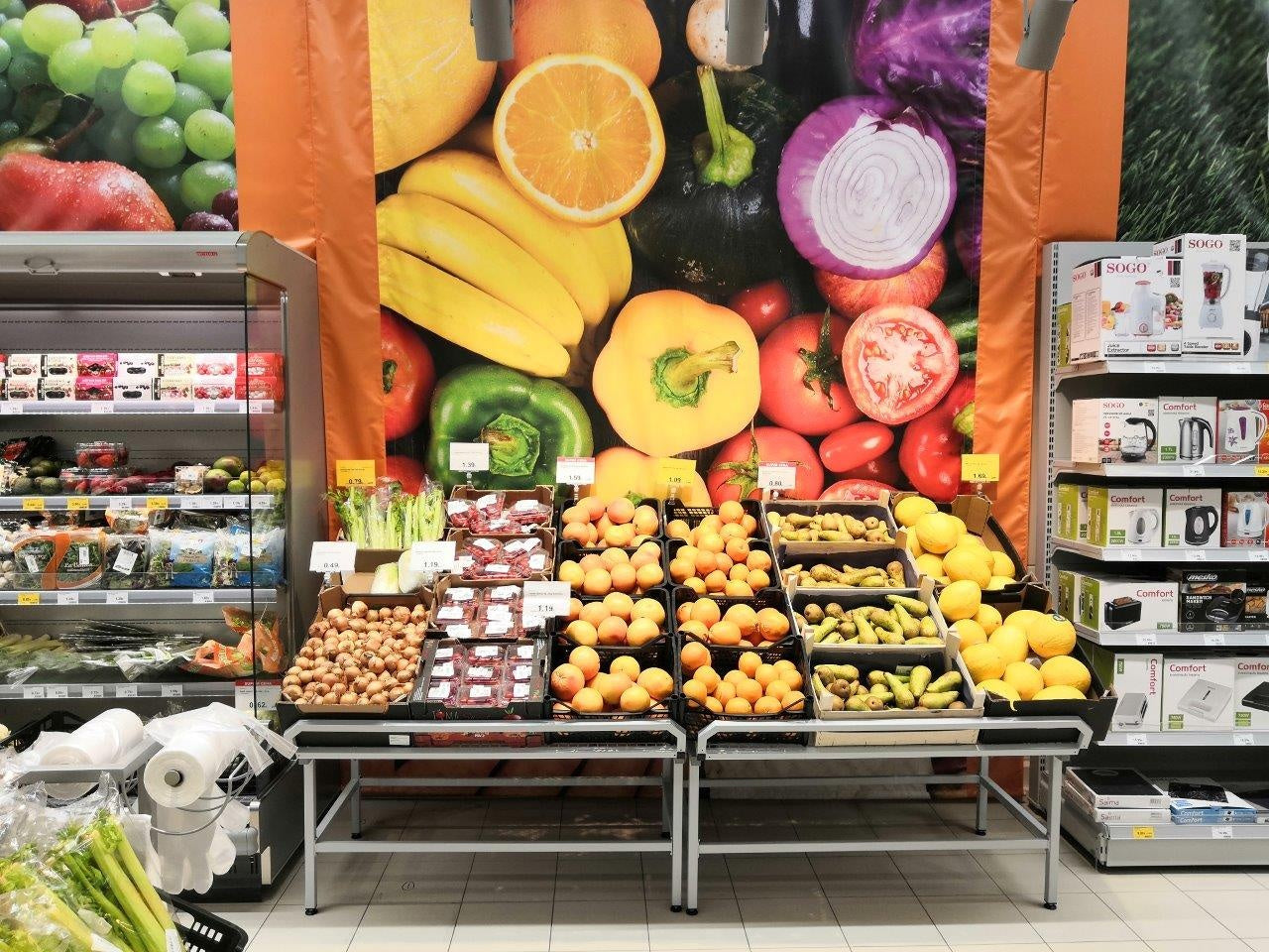 Fruit & Vegetable Display Stand