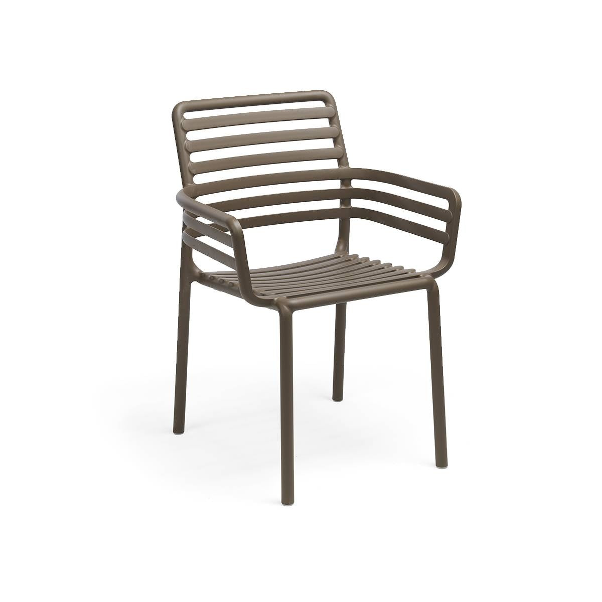 Doga Outdoor Armchair, Monobloc, Stackable