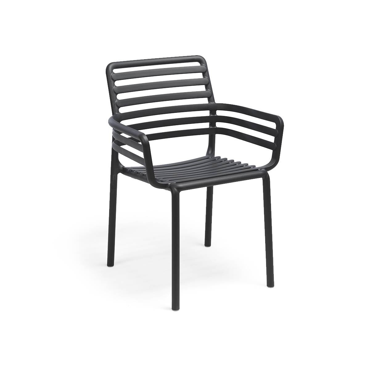 Doga Outdoor Armchair, Monobloc, Stackable