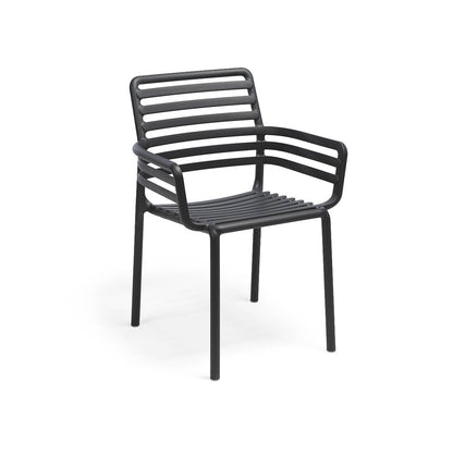 Doga Outdoor Armchair, Monobloc, Stackable