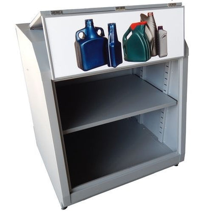 Street Shelving Unit, Custom-Order, Powder Coated