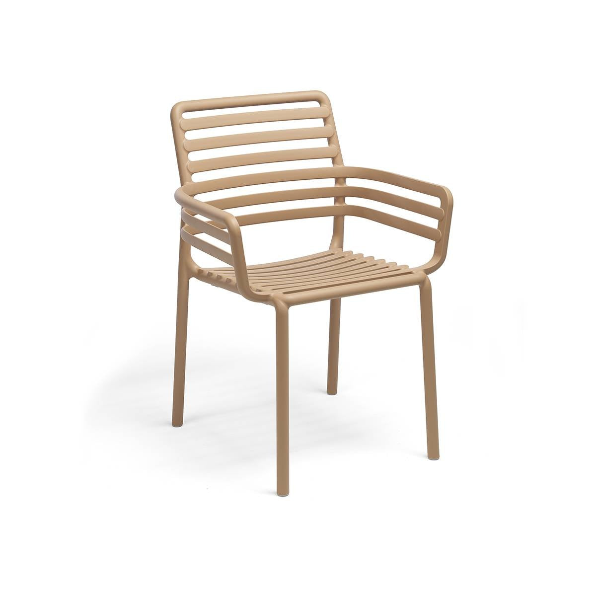 Doga Outdoor Armchair, Monobloc, Stackable