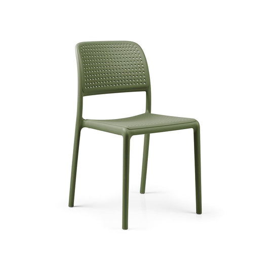 Nardi Bora Bistrot Outdoor Chair, Monobloc, Stackable