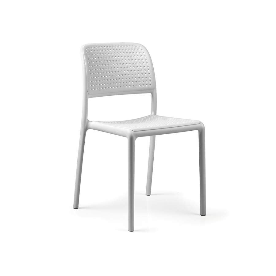 Bora Bistrot Outdoor Chair, Monobloc, Stackable