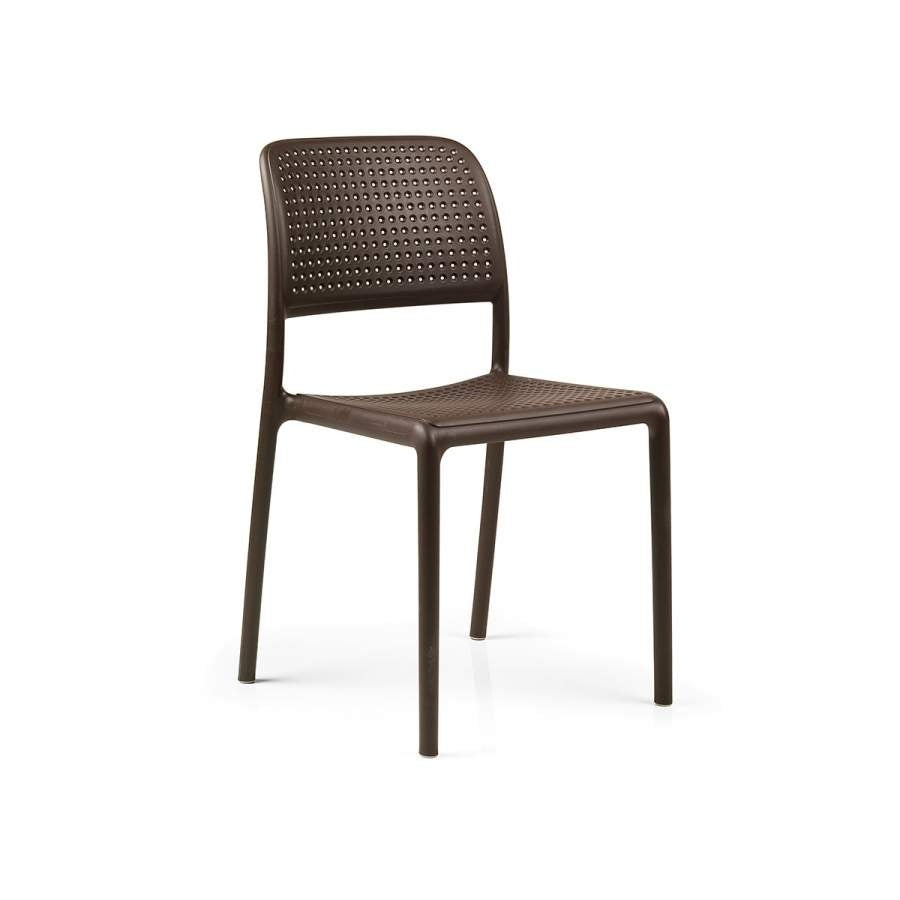 Bora Bistrot Outdoor Chair, Monobloc, Stackable