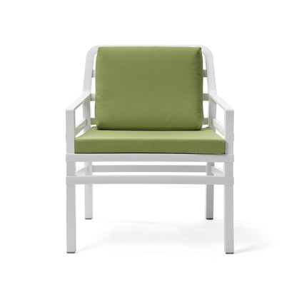 Aria Monobloc Armchair, 200 kg, With Cushions