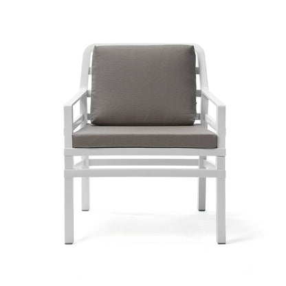 Aria Monobloc Armchair, 200 kg, With Cushions