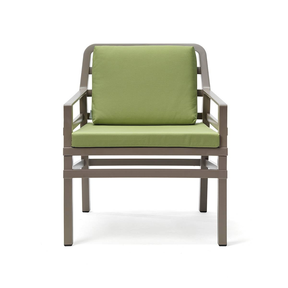 Aria Monobloc Armchair, 200 kg, With Cushions