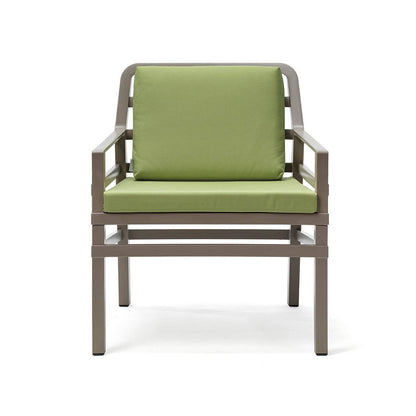 Aria Monobloc Armchair, 200 kg, With Cushions