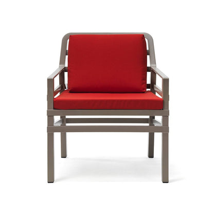 Aria Monobloc Armchair, 200 kg, With Cushions