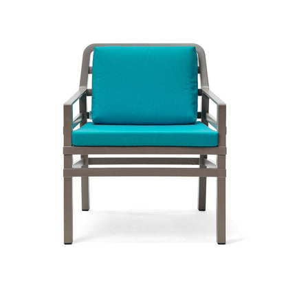 Aria Monobloc Armchair, 200 kg, With Cushions