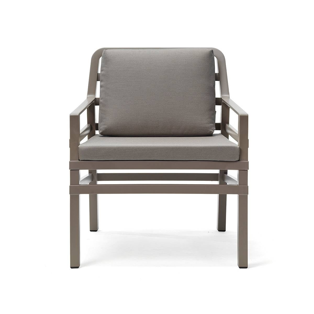 Aria Monobloc Armchair, 200 kg, With Cushions