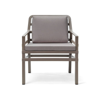 Aria Monobloc Armchair, 200 kg, With Cushions
