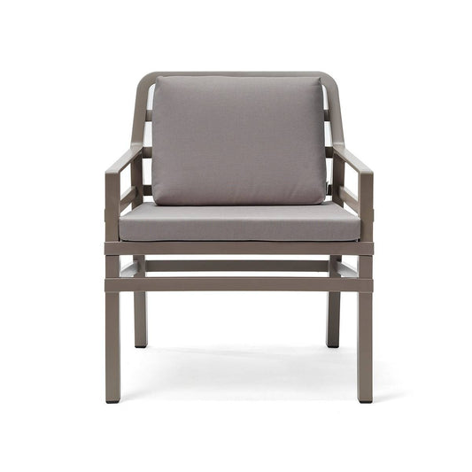 Aria Monobloc Armchair, 200 kg, With Cushions