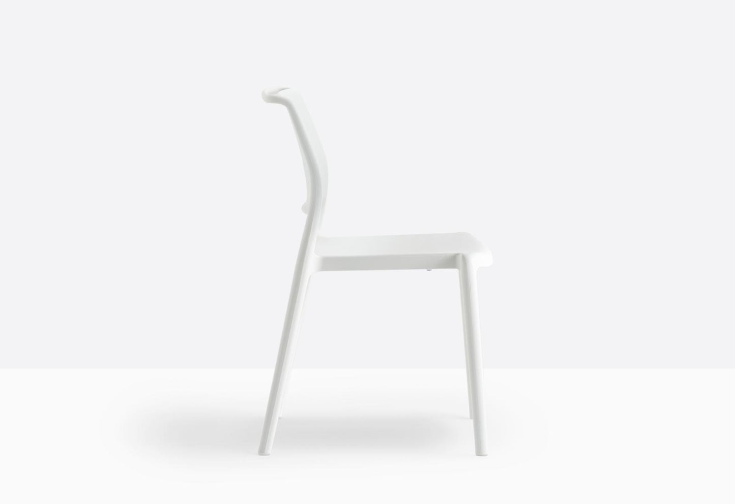 Stackable Polypropylene Chair, Indoor/Outdoor