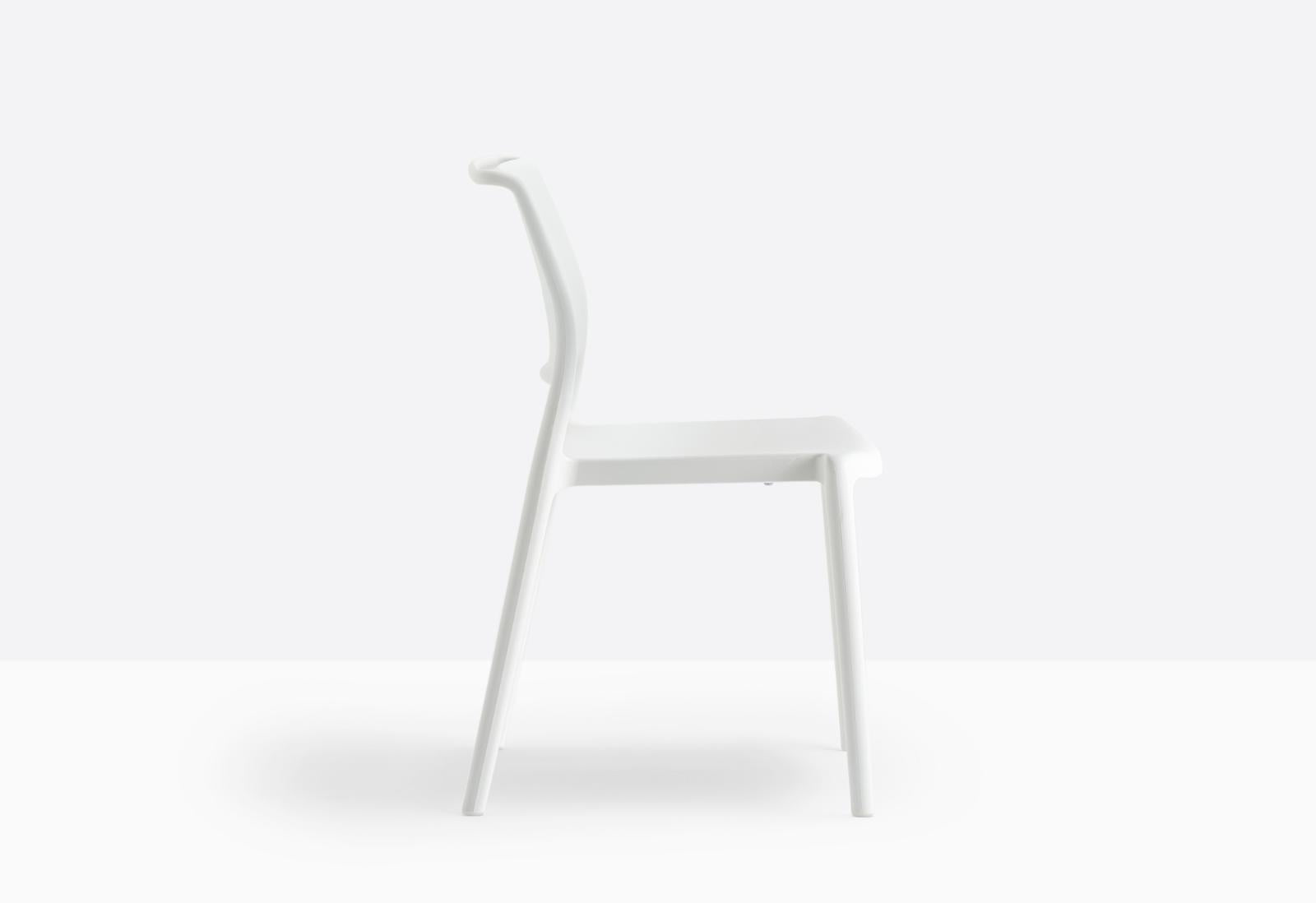Stackable Polypropylene Chair, Indoor/Outdoor