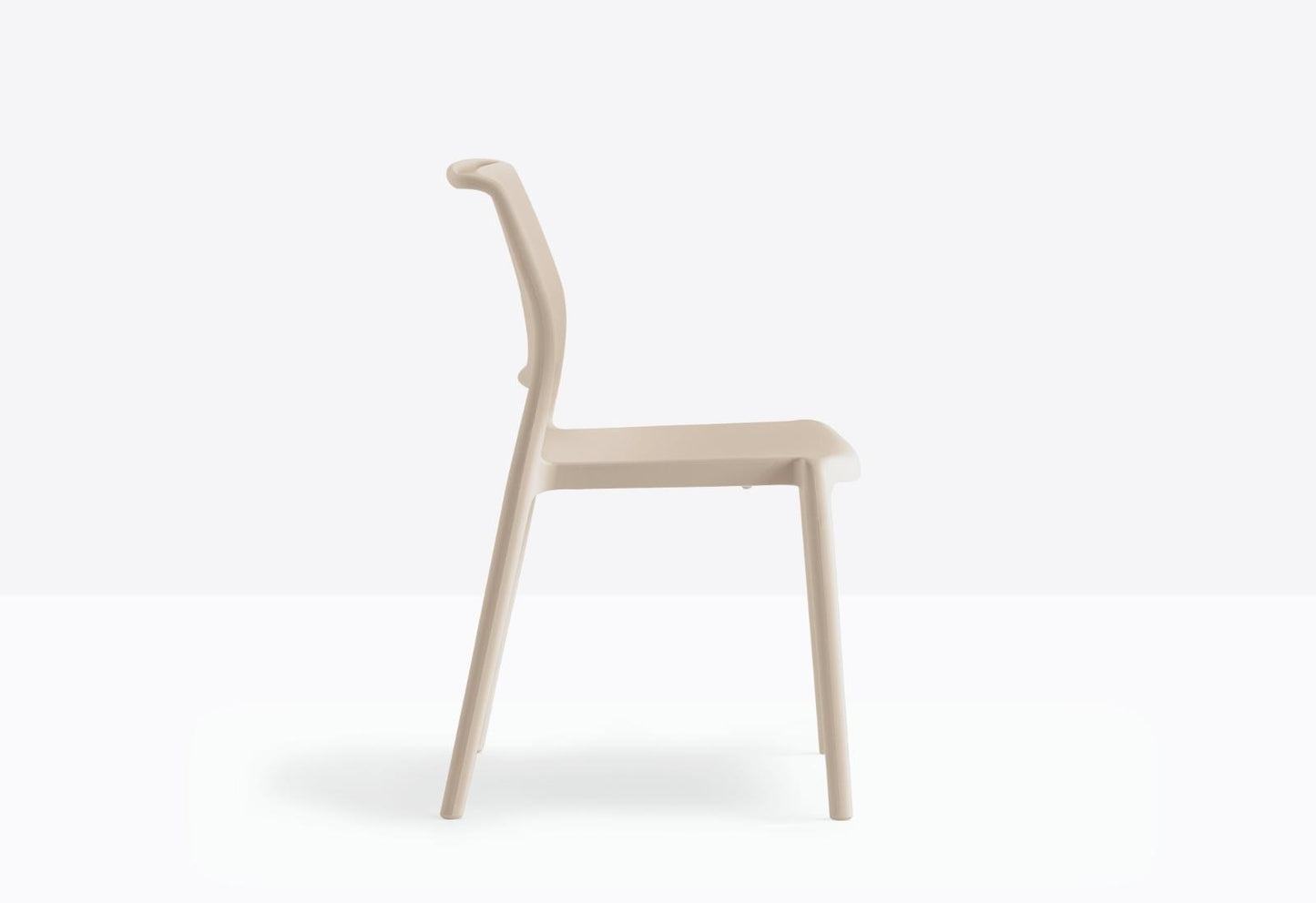 Stackable Polypropylene Chair, Indoor/Outdoor