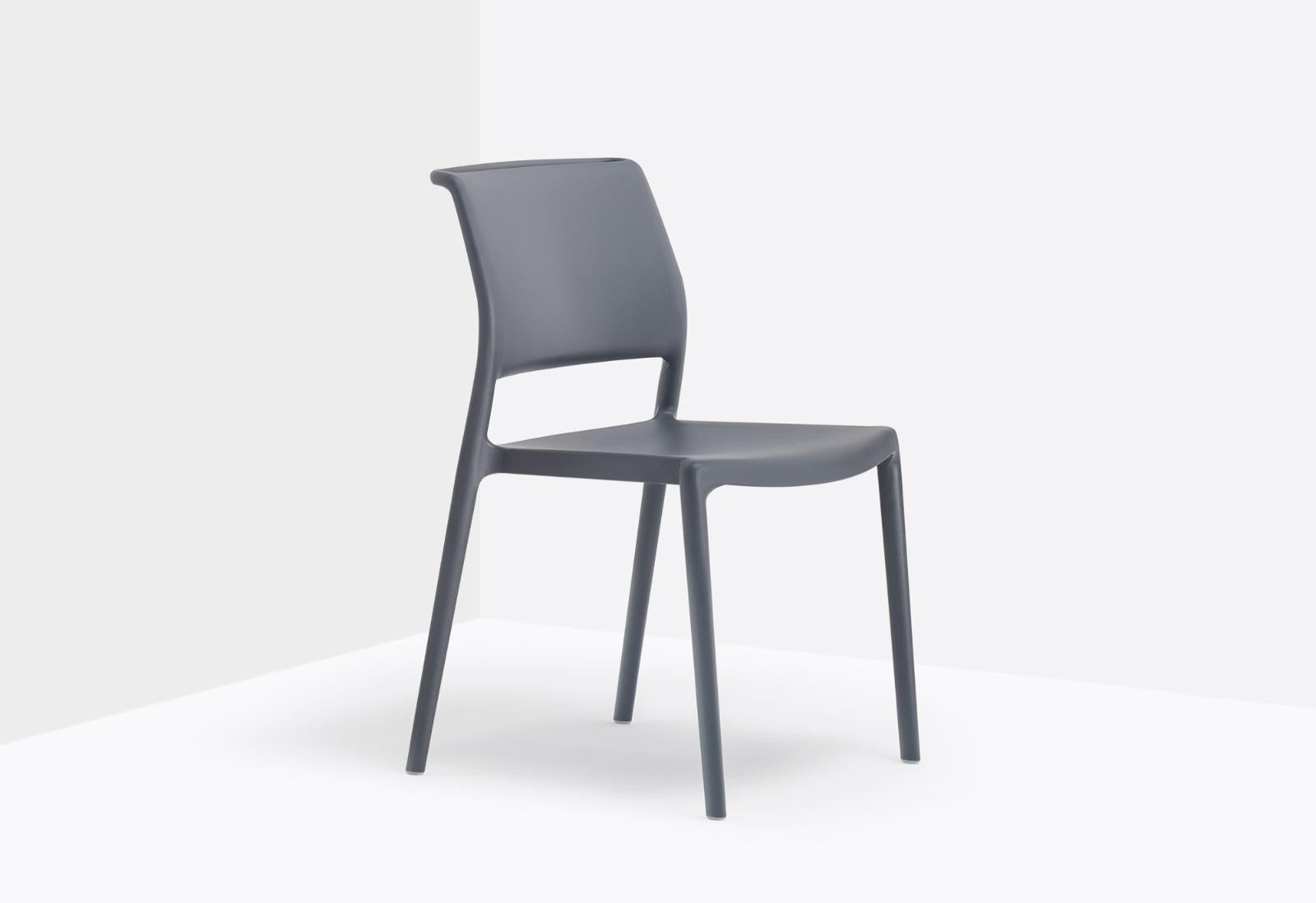 Stackable Polypropylene Chair, Indoor/Outdoor