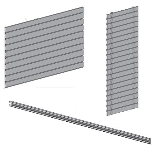 Slatwall Panel Shelving System