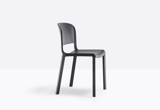 Dome Side Chair, Polypropylene, Stackable, Indoor/Outdoor