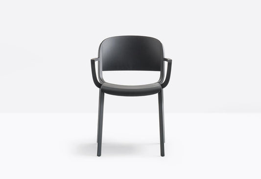 Pedrali Stackable Armchair Dome 265, Polypropylene, 460 mm Seat