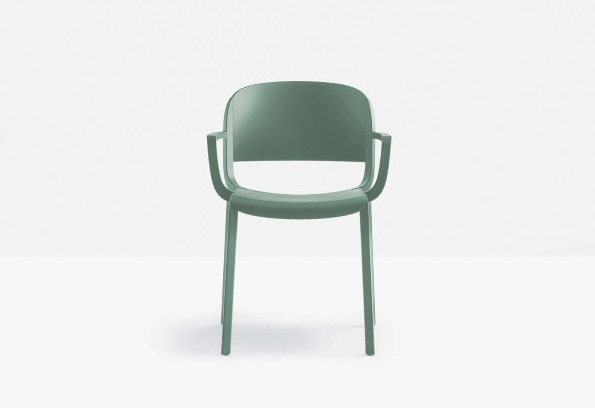 Pedrali Stackable Armchair Dome 265, Polypropylene, 460 mm Seat