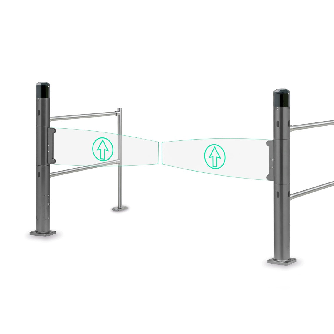 Colour Gate Electronic Swing-Arm Entry Gate, 24V