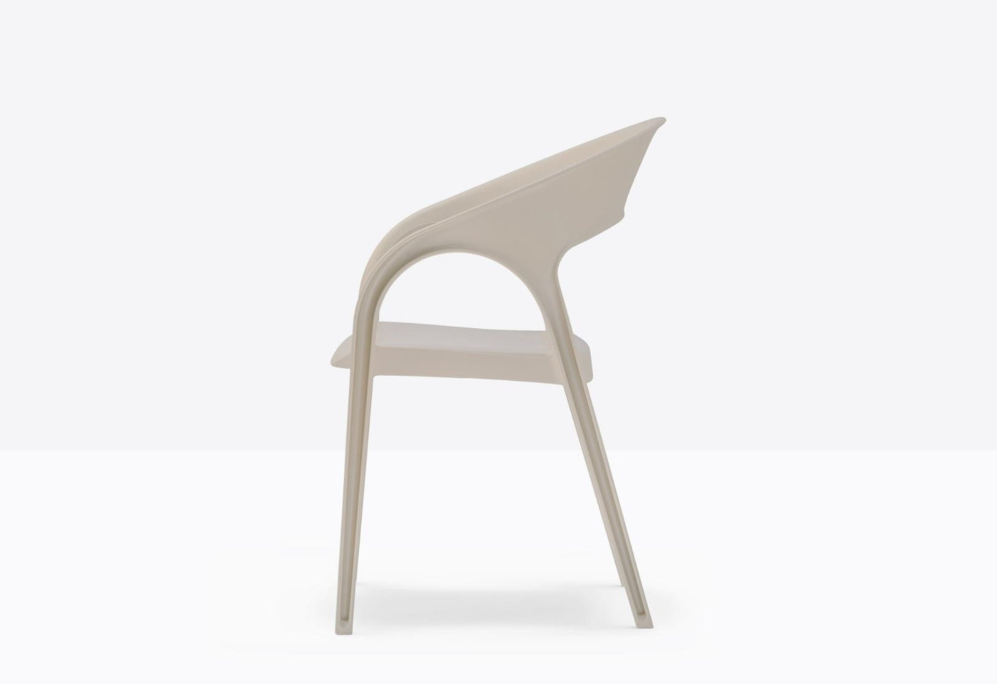 Gossip Stackable Armchair, Polypropylene