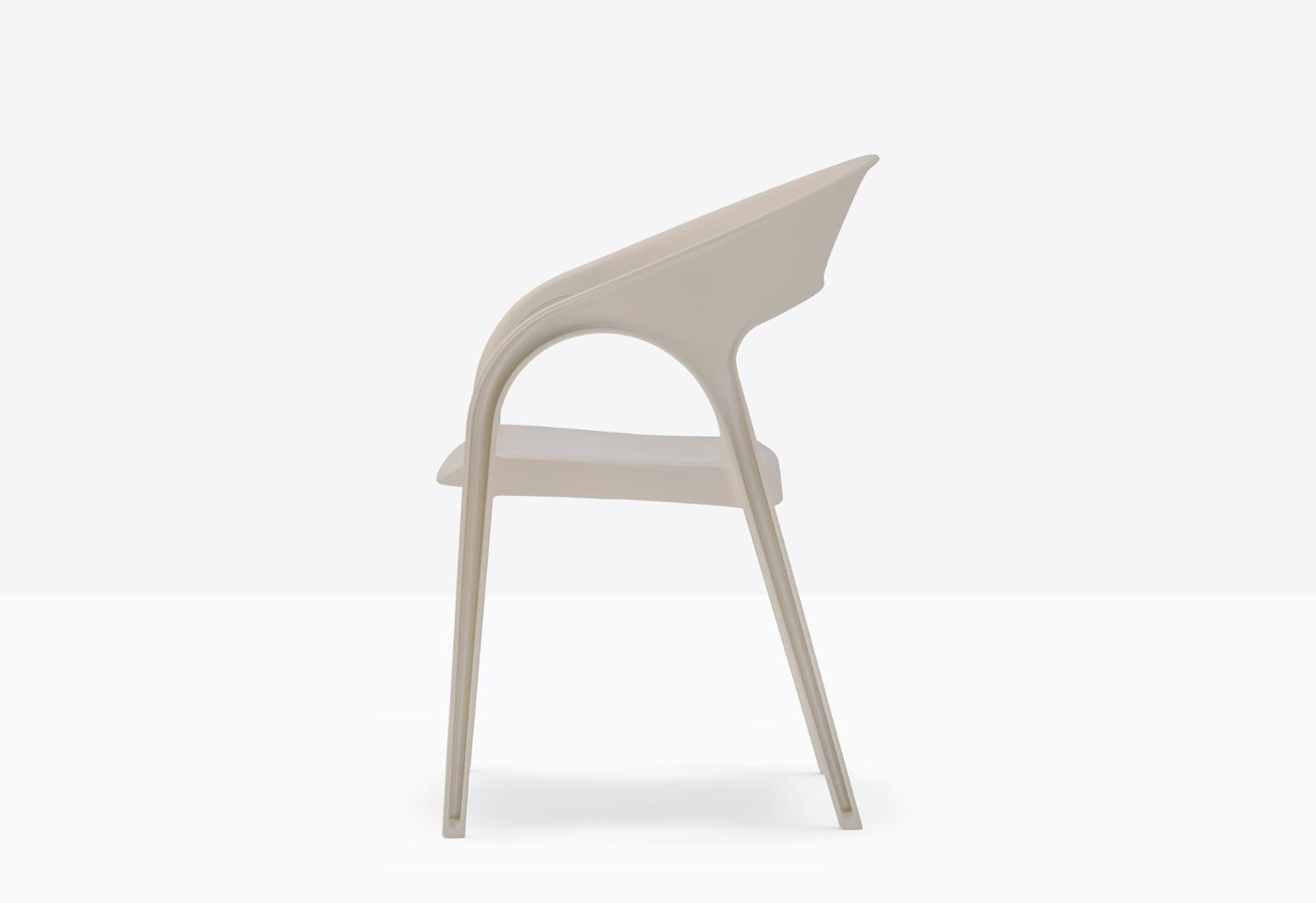Gossip Stackable Armchair, Polypropylene