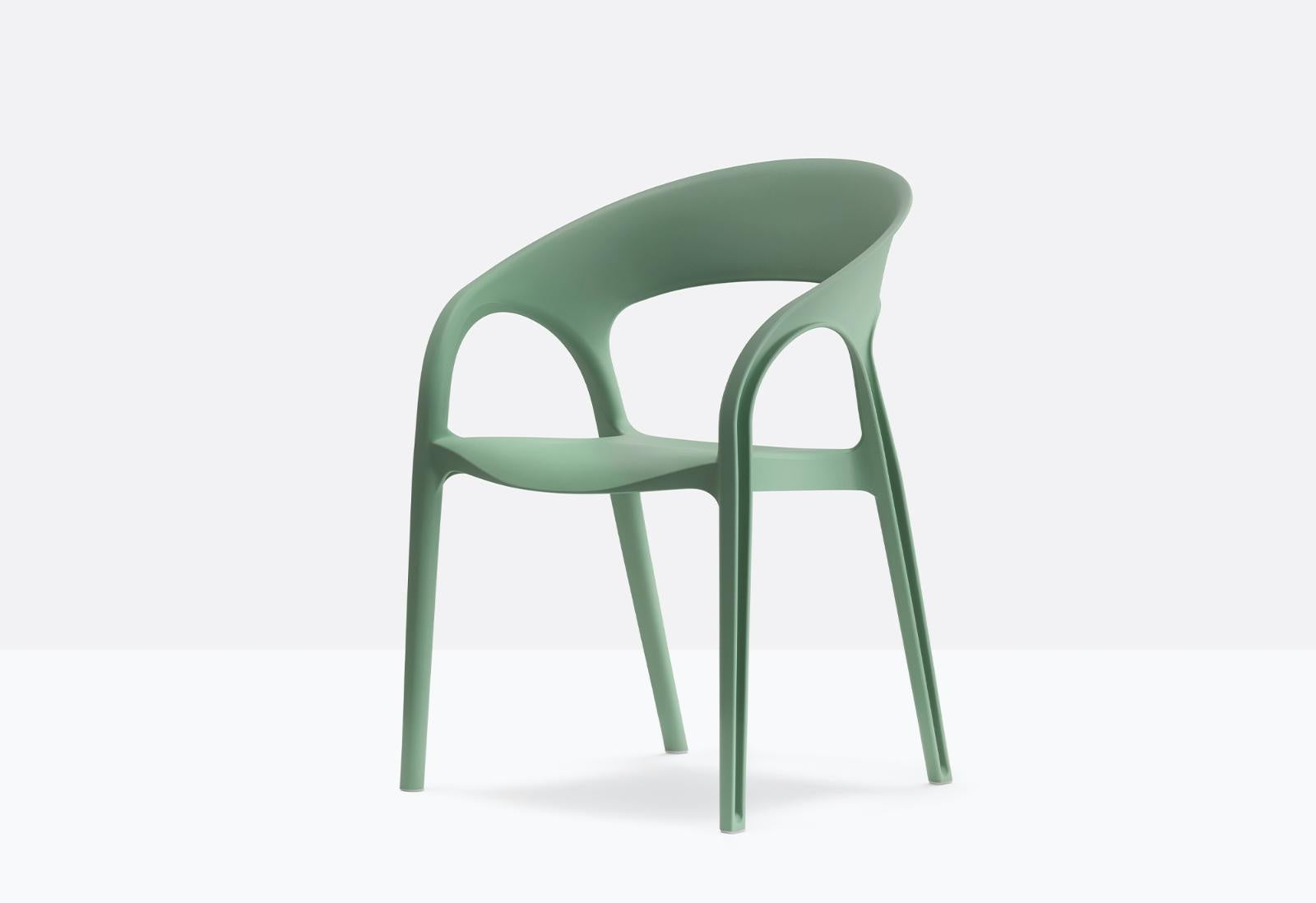Gossip Stackable Armchair, Polypropylene