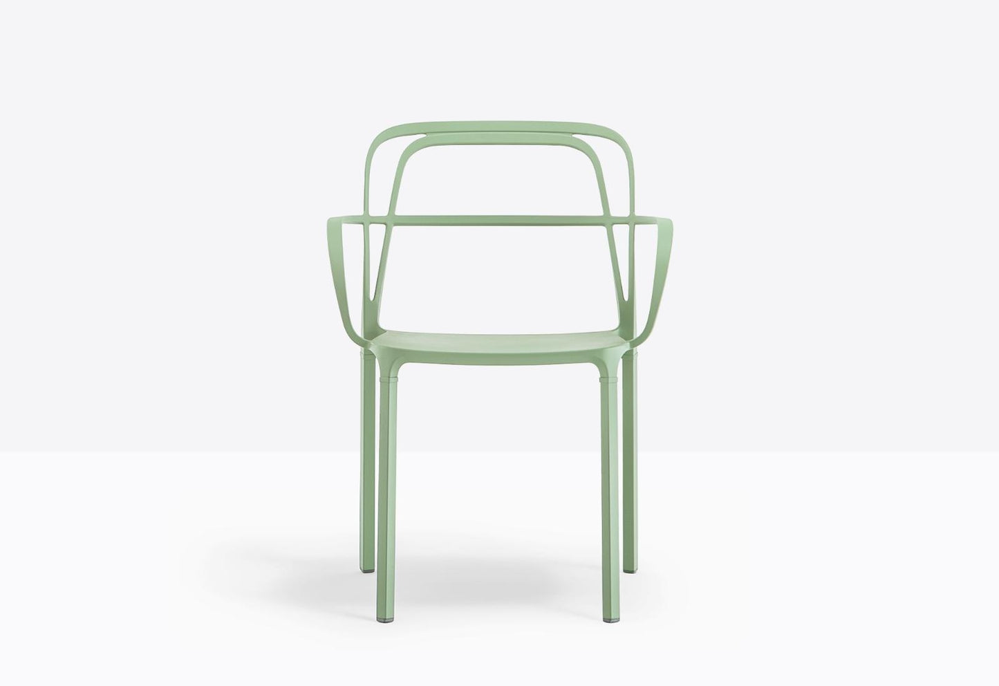 Stackable Aluminium Armchair, Indoor/Outdoor