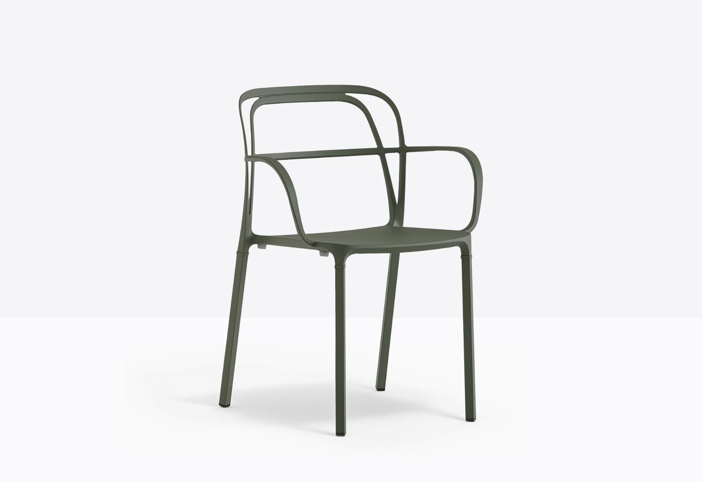 Stackable Aluminium Armchair, Indoor/Outdoor